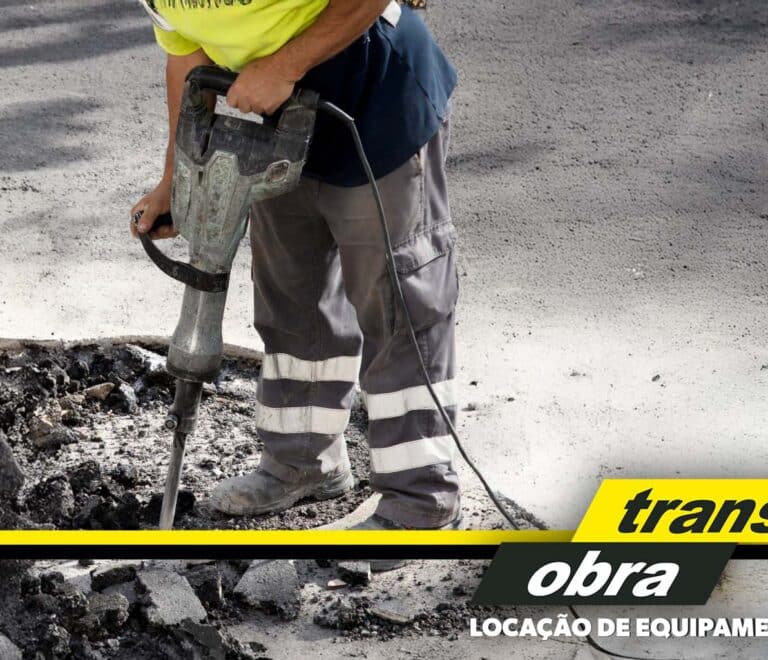 qual o nome da maquina utilizada para quebrar concreto