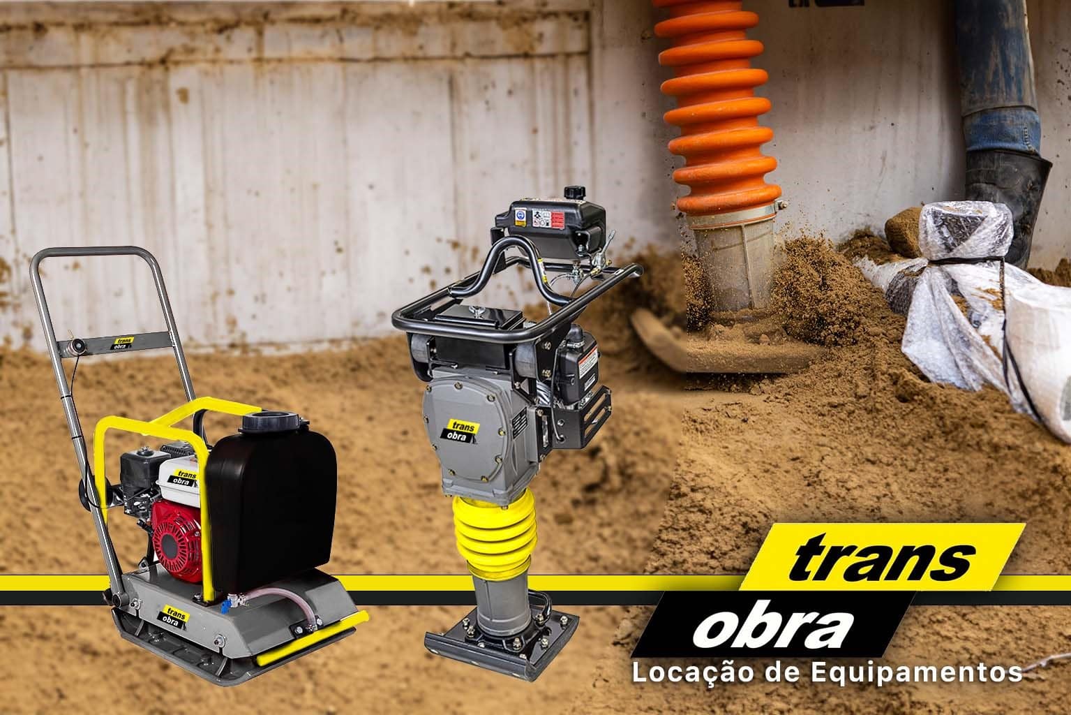 equipamentos para compactação do solo