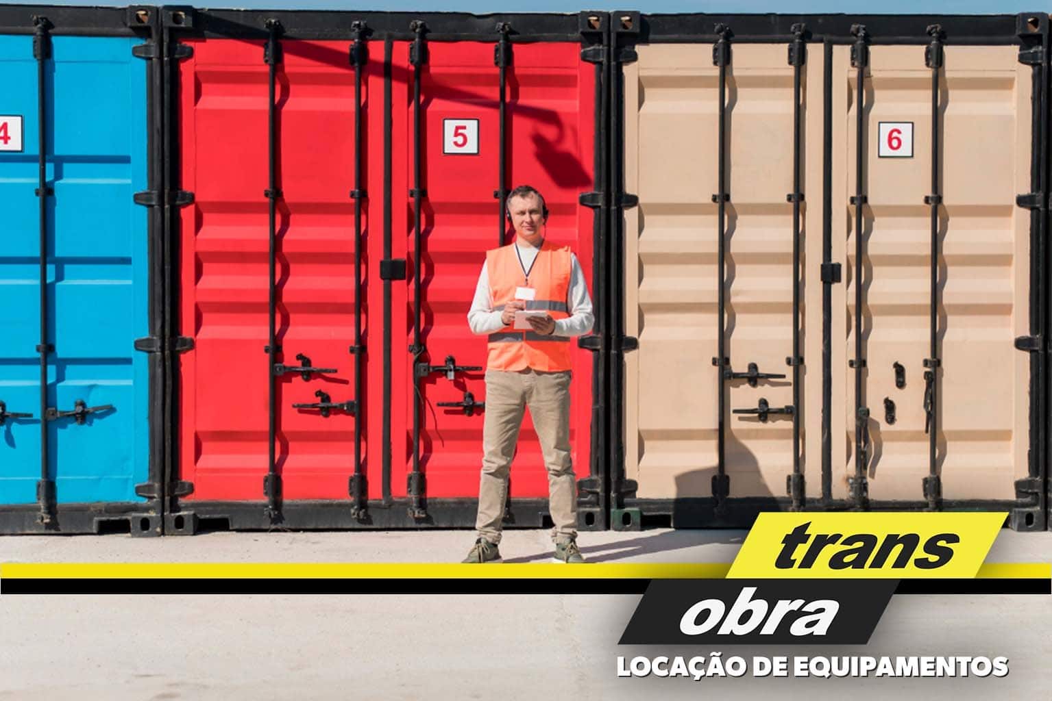 qual o tamanho de um container pequeno