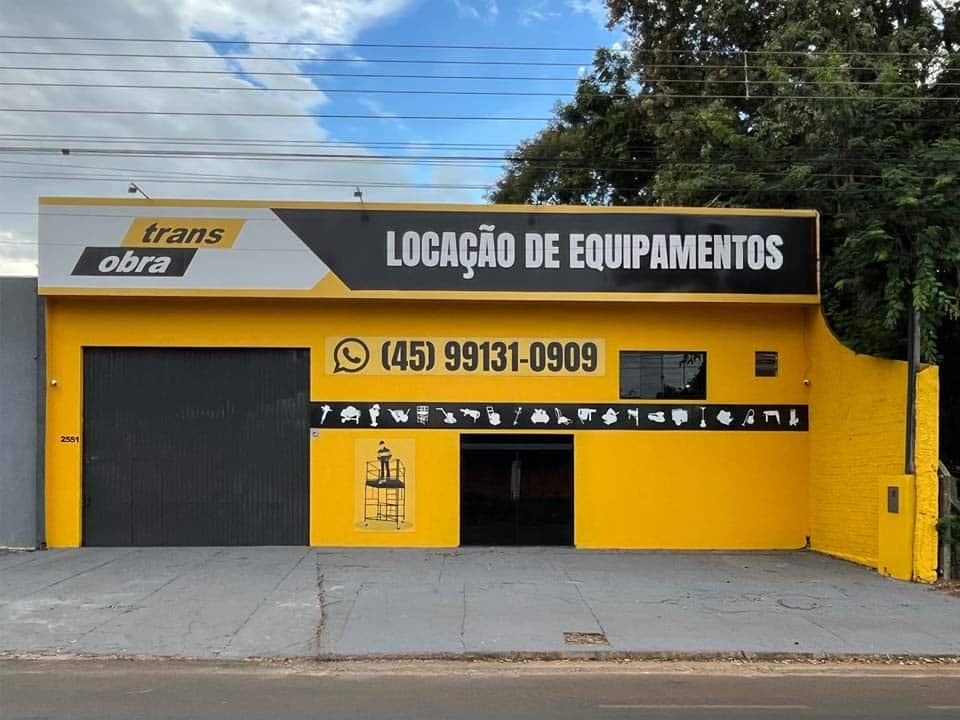 Locacao de Equipamentos em Foz do Iguacu
