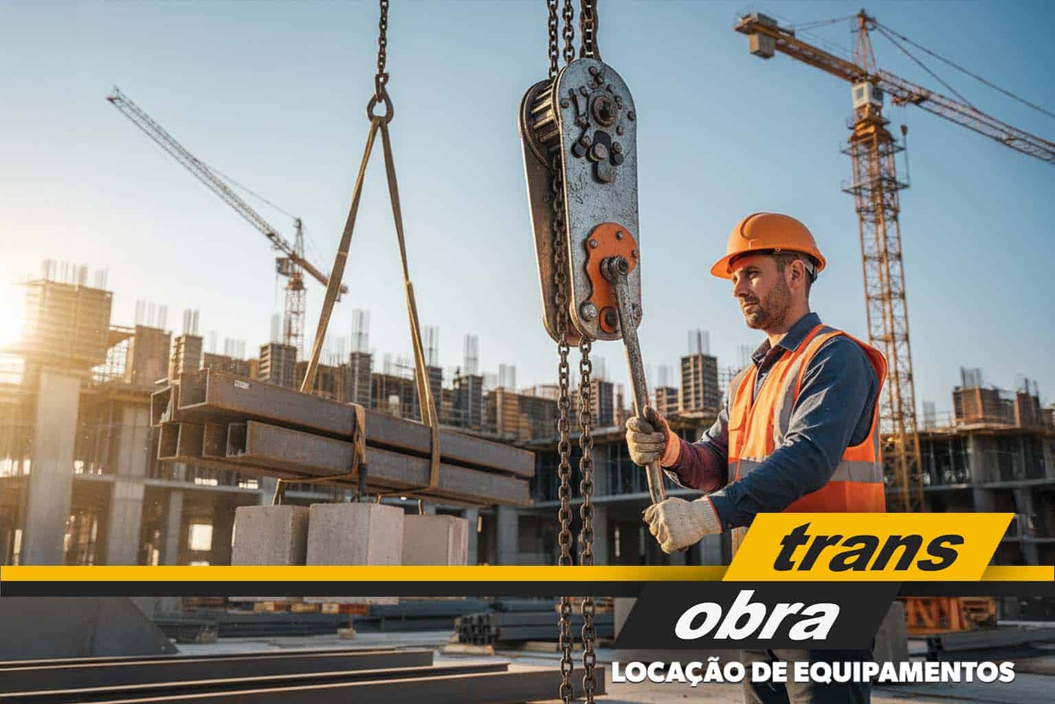 Talha de Catraca para Construcao