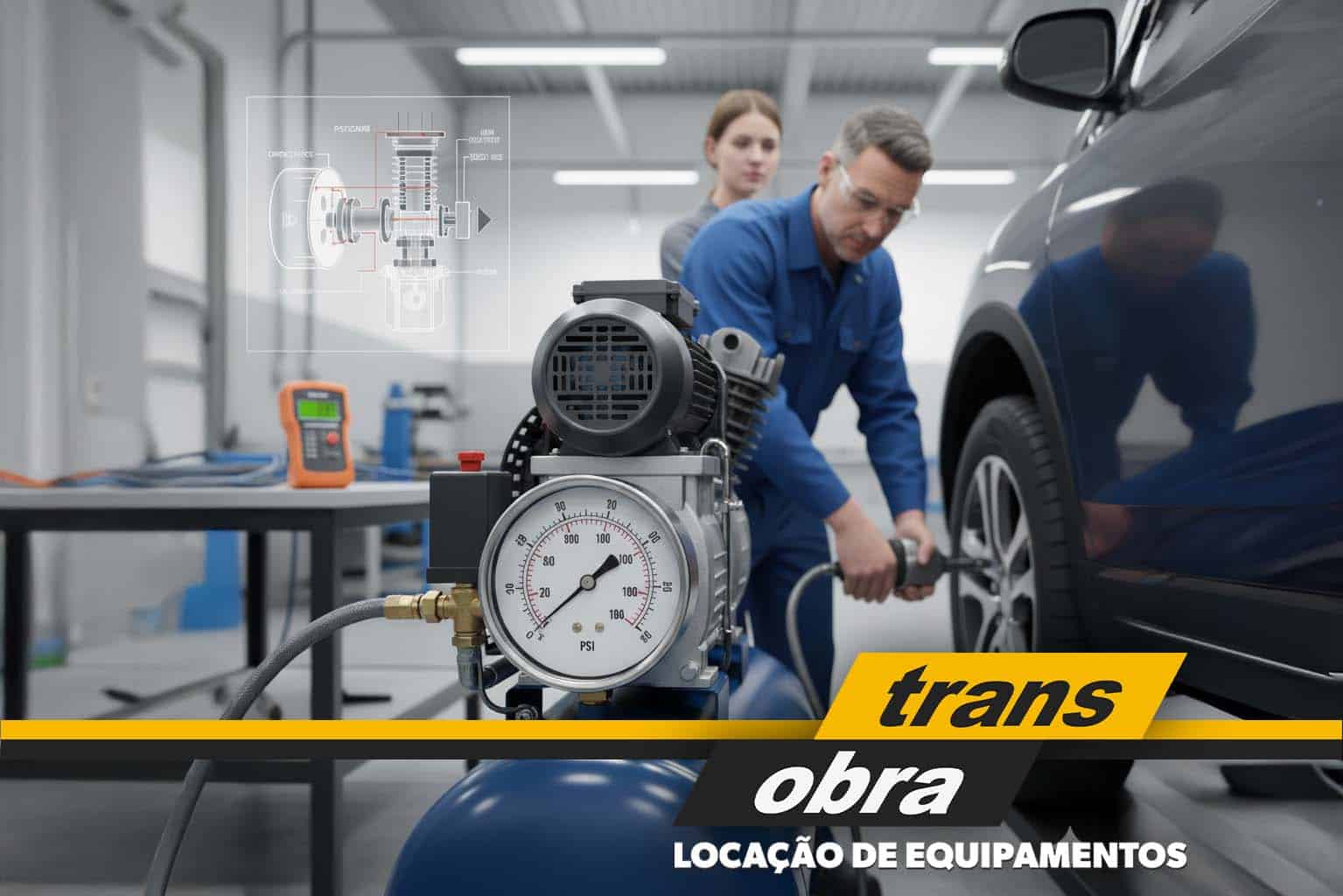 Qual a Pressao do Compressor de Ar Direto