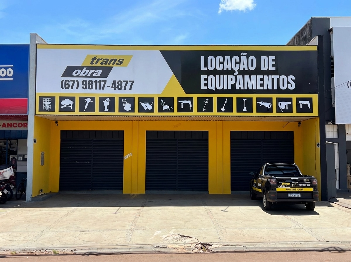 locação de equipamentos em dourados